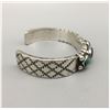 Image 2 : 1930s Era, Five Stone, Turquoise and Ingot Bracelet