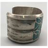 Image 2 : Vintage Turquoise Zuni Inlay Bracelet