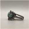 Image 2 : Awesome 1950s 5 Stone Spiderweb Turquoise Bracelet