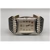 Image 2 : Johnny Mike Begay Sterling Silver Watch Bracelet