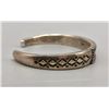 Image 2 : Classy! A Modern Perry Shorty Bracelet, Handmade From Coin Silver!