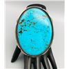 Image 8 : Bold Kingman Water Web Turquoise Statement Bracelet