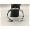 Image 8 : Signed MORRIS ROBINSON! Vintage Hopi Turquoise and Sterling Silver Bracelet