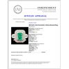 Image 5 : 18K Gold 1.32ct Emerald & 1.19ctw Diamond Ring
