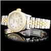 Image 2 : Rolex YG/SS DateJust Diamond Ladies Watch