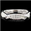 Image 1 : 14K Gold 0.46ctw Diamond Ring