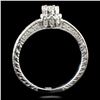 Image 3 : 14K Gold 0.35ctw Diamond Ring