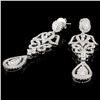 Image 2 : 14K Gold 1.77ctw Diamond Earrings