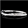 Image 2 : 14K Gold 0.12ct Diamond Bracelet