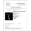 Image 4 : 14K Gold 0.25ctw Diamond Pendant
