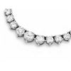 Image 3 : 18k White Gold 10.00ct Diamond Necklace