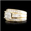 Image 2 : 14K Gold 1.64ctw Diamond Ring