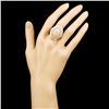 Image 4 : 14K Gold 15.38ct Opal & 1.91ctw Diamond Ring