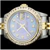 Image 2 : Rolex YG/SS DateJust Diamond Ladies Watch