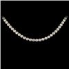 Image 2 : 18K Gold 9.20ctw Diamond Necklace