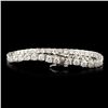 Image 2 : 14K Gold 7.59ctw Diamond Bracelet