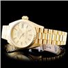 Image 2 : Rolex 18K Gold Presidential Ladies Wristwatch