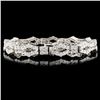 Image 2 : 18K Gold 8.12ctw Diamond Bracelet