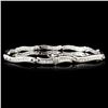 Image 2 : 14K Gold 0.95ctw Diamond Bracelet