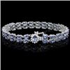 `14k Gold 20.00ct Tanzanite & 0.50ct Diamond Brace
