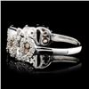 Image 2 : 14K White Gold 1.06ctw Fancy Color Diamond Ring