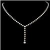 Image 1 : 14K Gold 2.13ctw Diamond Necklace