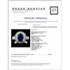 Image 4 : 14K White Gold 2.65ct Sapphire & 1.06ct Diamond Ri