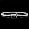 Image 2 : 14K Gold 3.02ctw Diamond Bracelet