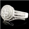 Image 2 : 18K Gold 0.65ctw Diamond Ring