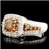 Image 2 : 14K Gold 1.56ctw Diamond Ring