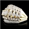 Image 2 : 14K Gold 3.15ctw Diamond Ring