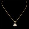Image 2 : 14K Gold 0.24ctw Diamond Pendant