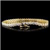 Image 2 : 14K Yellow Gold 1.00ctw Diamond Bracelet