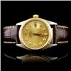 Image 1 : Rolex DateJust YG/SS Diamond Champagne 36MM Watch