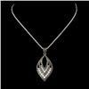 Image 2 : 14 Gold 1.22ctw Diamond Pendant