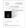Image 4 : 14K Gold 0.38ctw Diamond Pendant