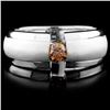 Image 1 : 18K White Gold 0.32ct Fancy Diamond Ring