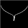 Image 2 : 14K Gold 1.00ctw Diamond Necklace