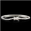 Image 2 : 14K Gold 2.82ctw Diamond Bracelet