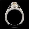 Image 3 : 18K White Gold 2.65ctw Diamond Ring