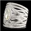 Image 2 : 14K Gold 2.58ctw Diamond Ring