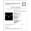 Image 3 : 14K Gold 2.43ct Sapphire & 2.57ct Diamond Necklace