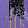 Image 2 : Gail Rodgers, "Barbie" Hand Signed Original Hand Pulled Silkscreen Mixed Media on Canvas with Letter