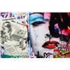 Image 3 : Mr. Brainwash- Original Mixed Media on Paper "Speak From The Heart"