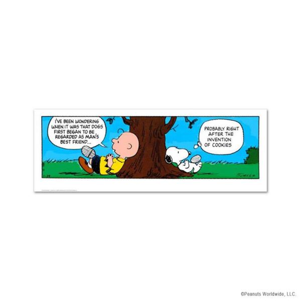 Peanuts, "Invention of Cookies" Hand Numbered Limited Edition Fine Art Print with Certificate of Aut