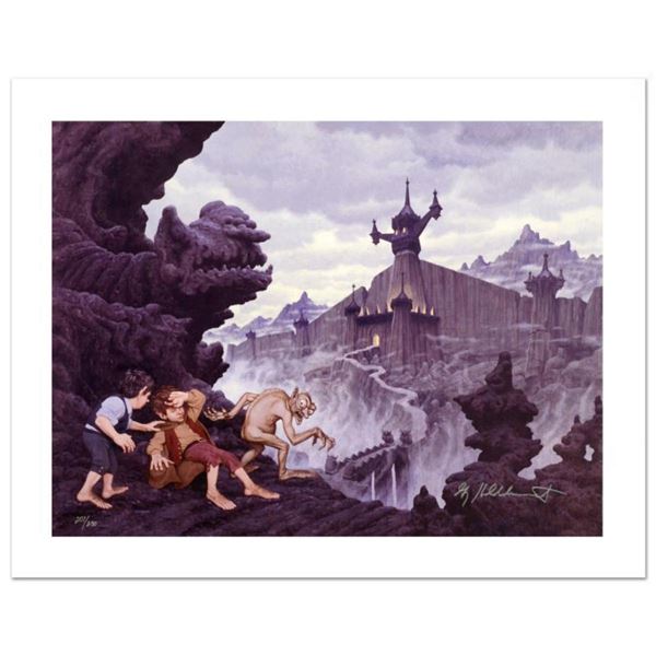 "City Of The Ringwraiths" Limited Edition Giclee on Canvas by The Brothers Hildebrandt. Numbered and