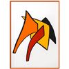 Image 2 : Alexander Calder- Lithograph "DLM141 - Lune jaune et porc qui pique"