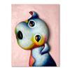 Image 1 : Wang, "Angel (Pink)" Hand Painted Limited Edition Bas Relief Sculpture, Numbered 11/99, Hand Signed 