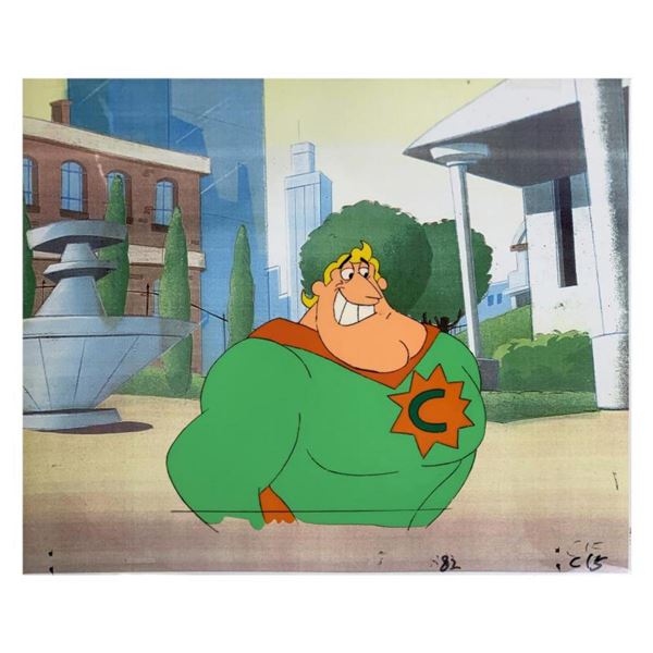 Original Production Cel from the Animated Classic, "The Pink Panther", with Letter of Authenticity.