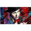 Image 1 : Mark Braver- Original Mixed Media "Sinatra"